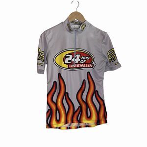 SUGOi Women's Cycling Jersey Medium Short Sleeve Full Zip 24 Hours of Adrenaline